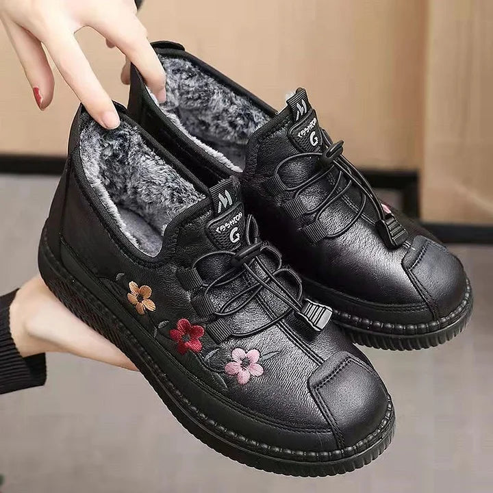 Elsa - scarpa donna con interno in morbido pelo